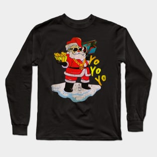 Yo Yo Yo It's Christmas Long Sleeve T-Shirt